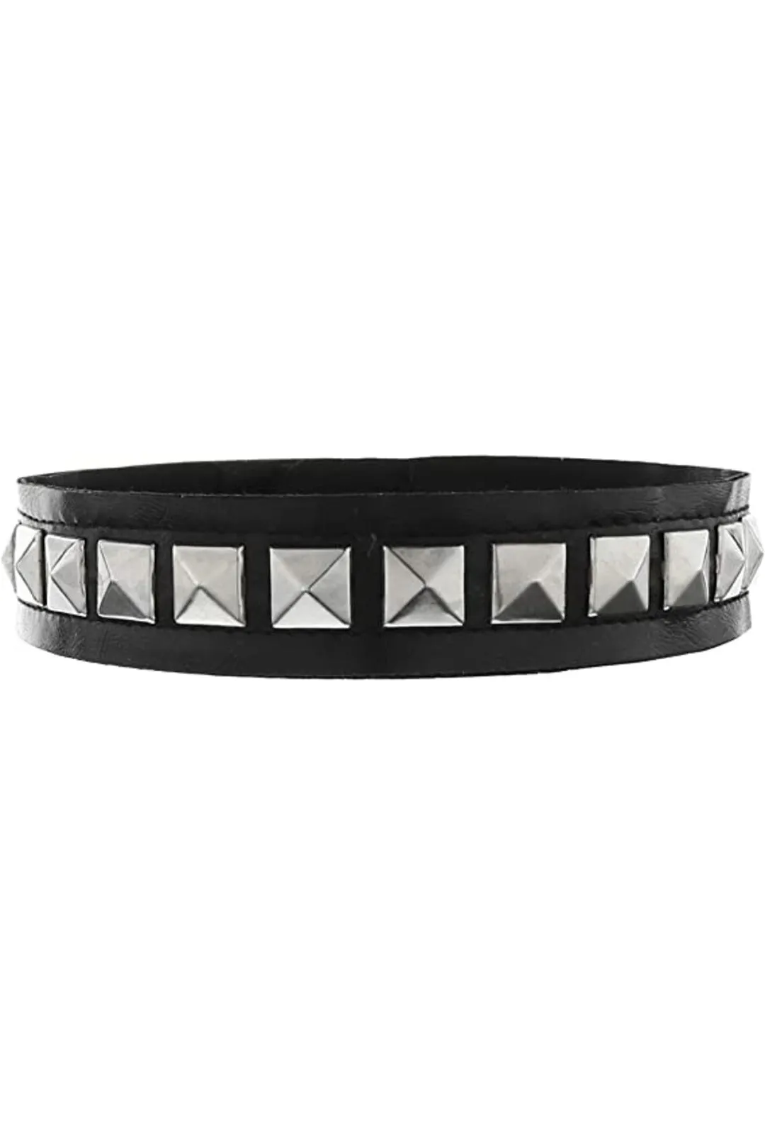 Black and Silver Stud Punk Choker