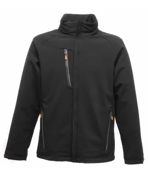 Black - Apex waterproof and breathable softshell