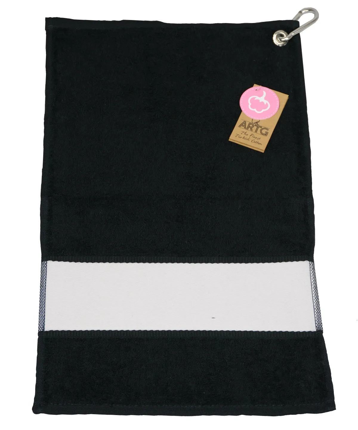 Black - ARTG® SUBLI-Me® golf towel