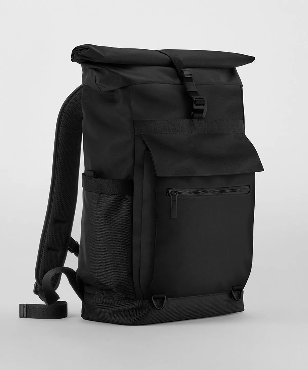 Black - Axis roll-top backpack