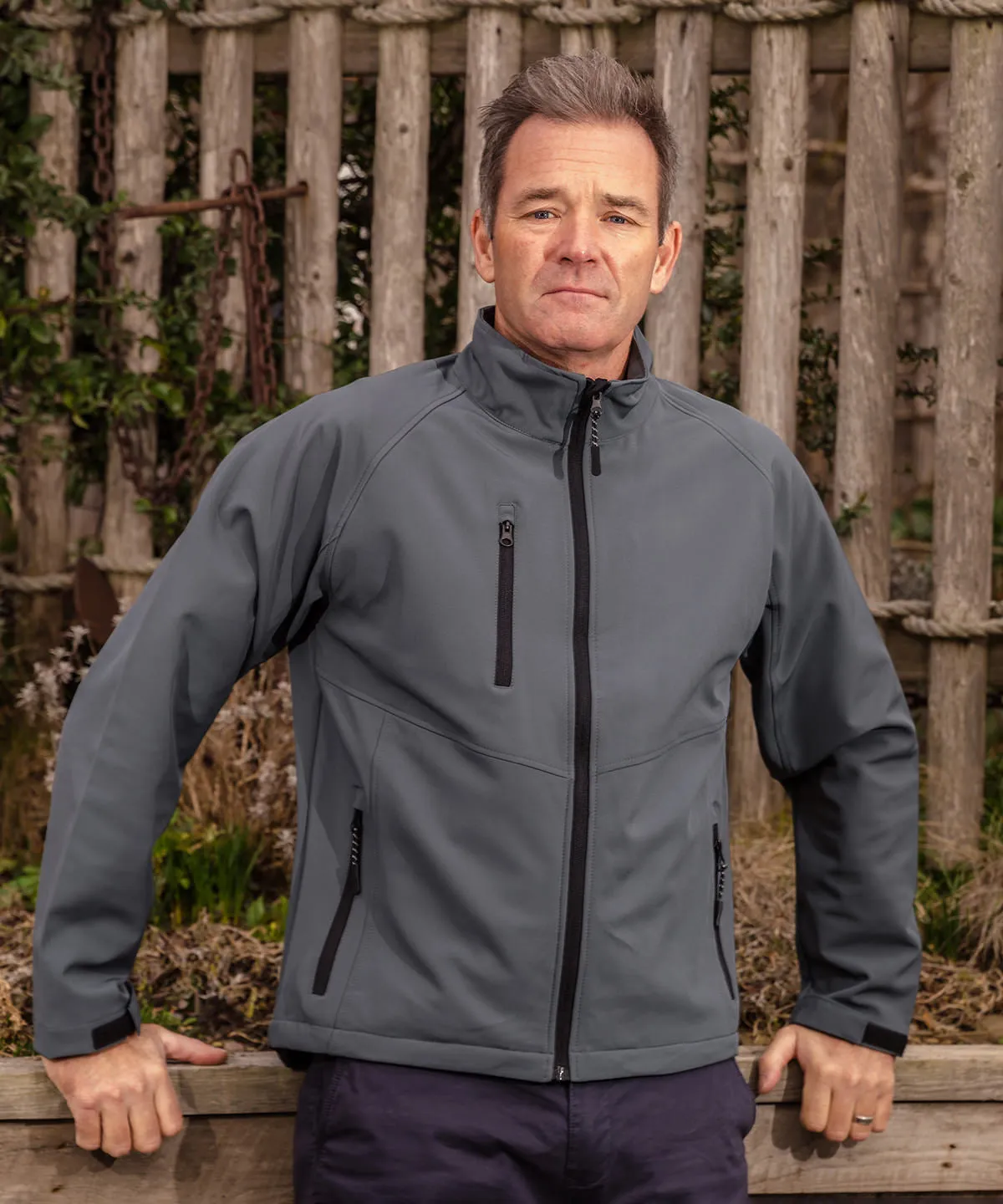 Black - Baselayer softshell jacket