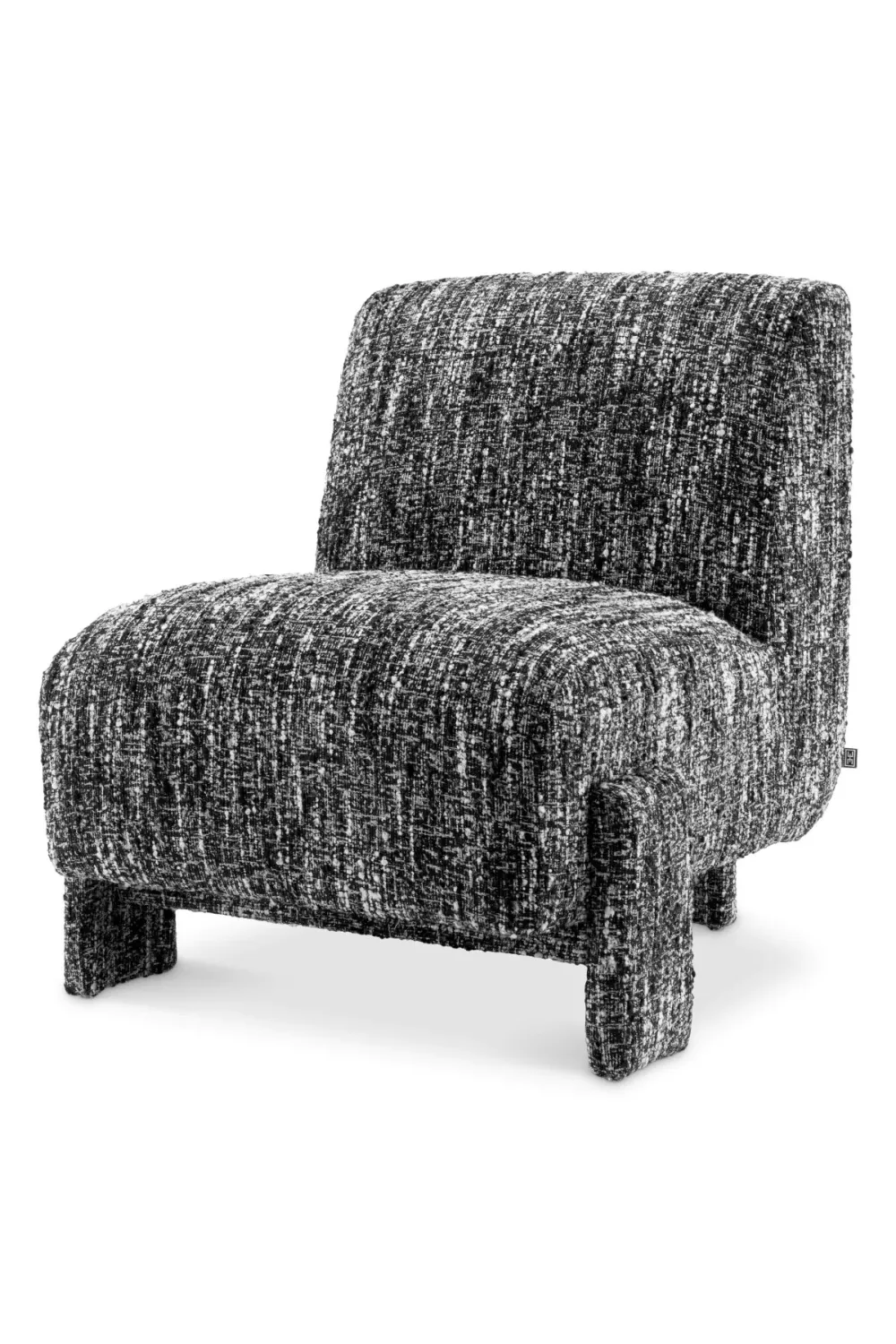 Black Bouclé Accent Chair | Eichholtz Rockdale