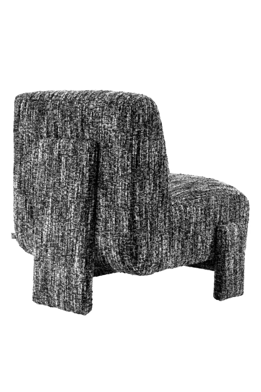 Black Bouclé Accent Chair | Eichholtz Rockdale