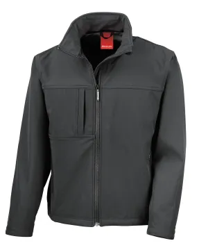 Black* - Classic softshell jacket