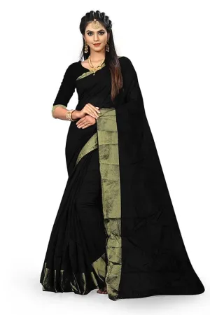 Black   Colour Art Silk Printed  Saree