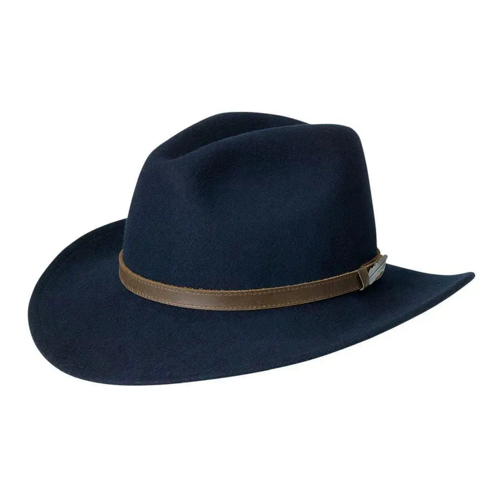 Black Creek (BC2036)- Crushable Wool Felt Cowboy Hat