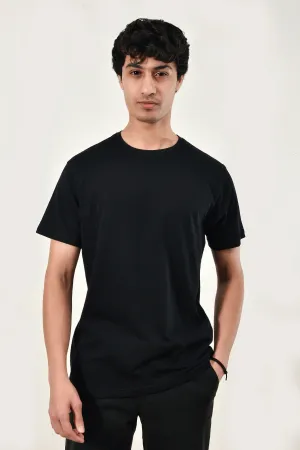 Black Crew Neck T-shirt