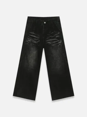 Black Denim Baggy Jeans