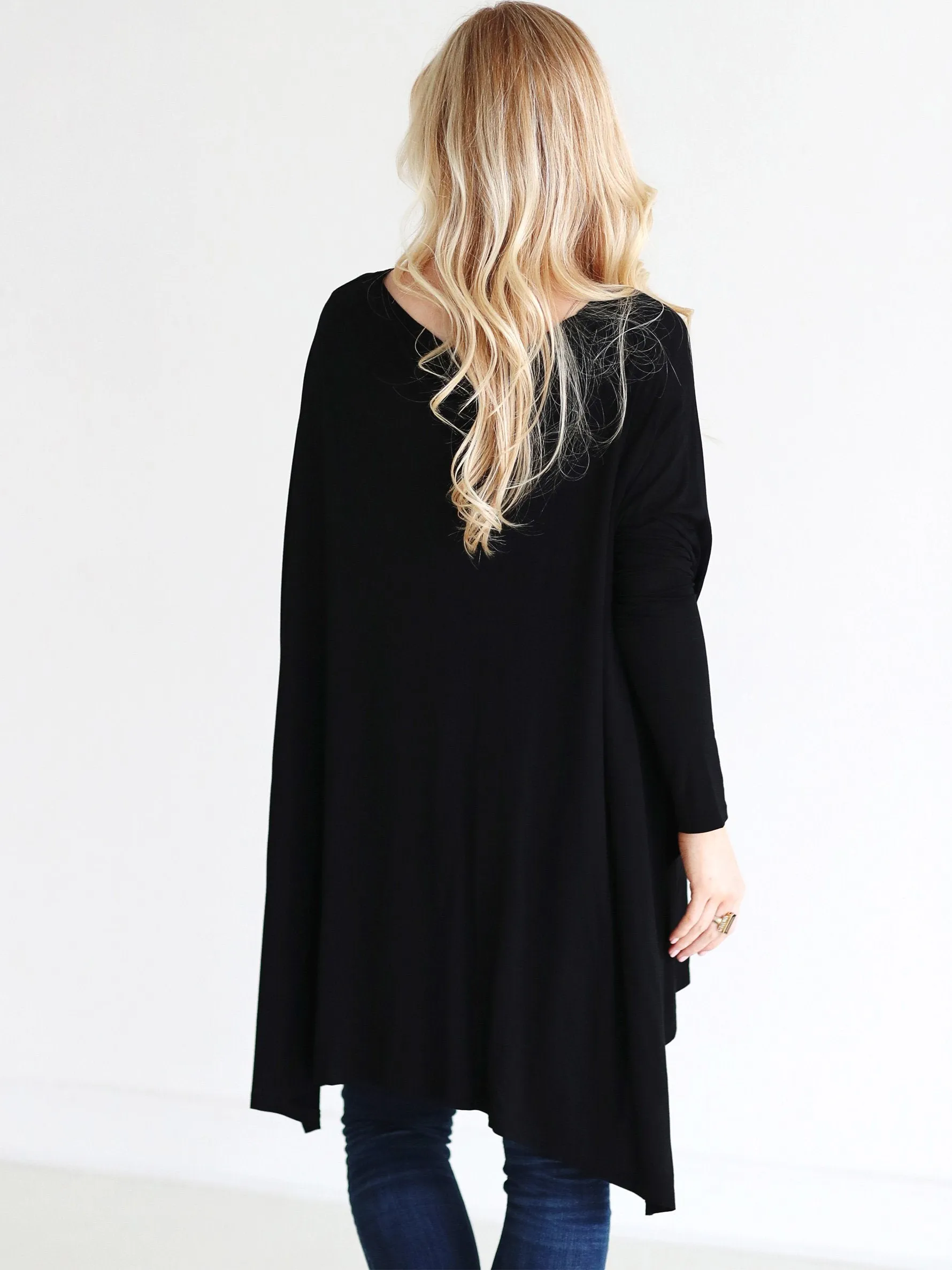 Black DLMN Oversized Tee