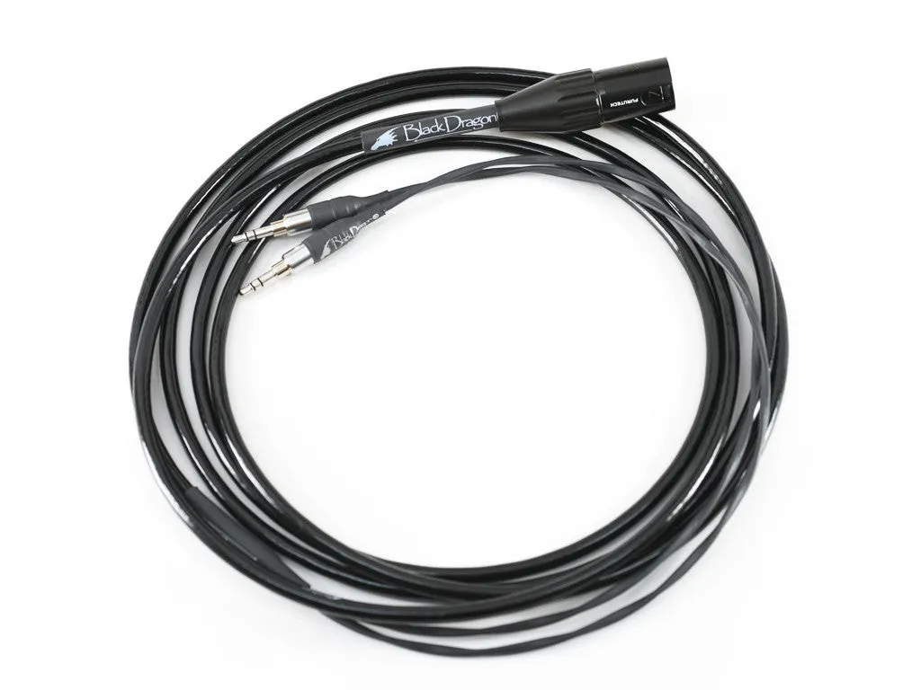 Black Dragon Premium Cable for Focal Stellia Headphones