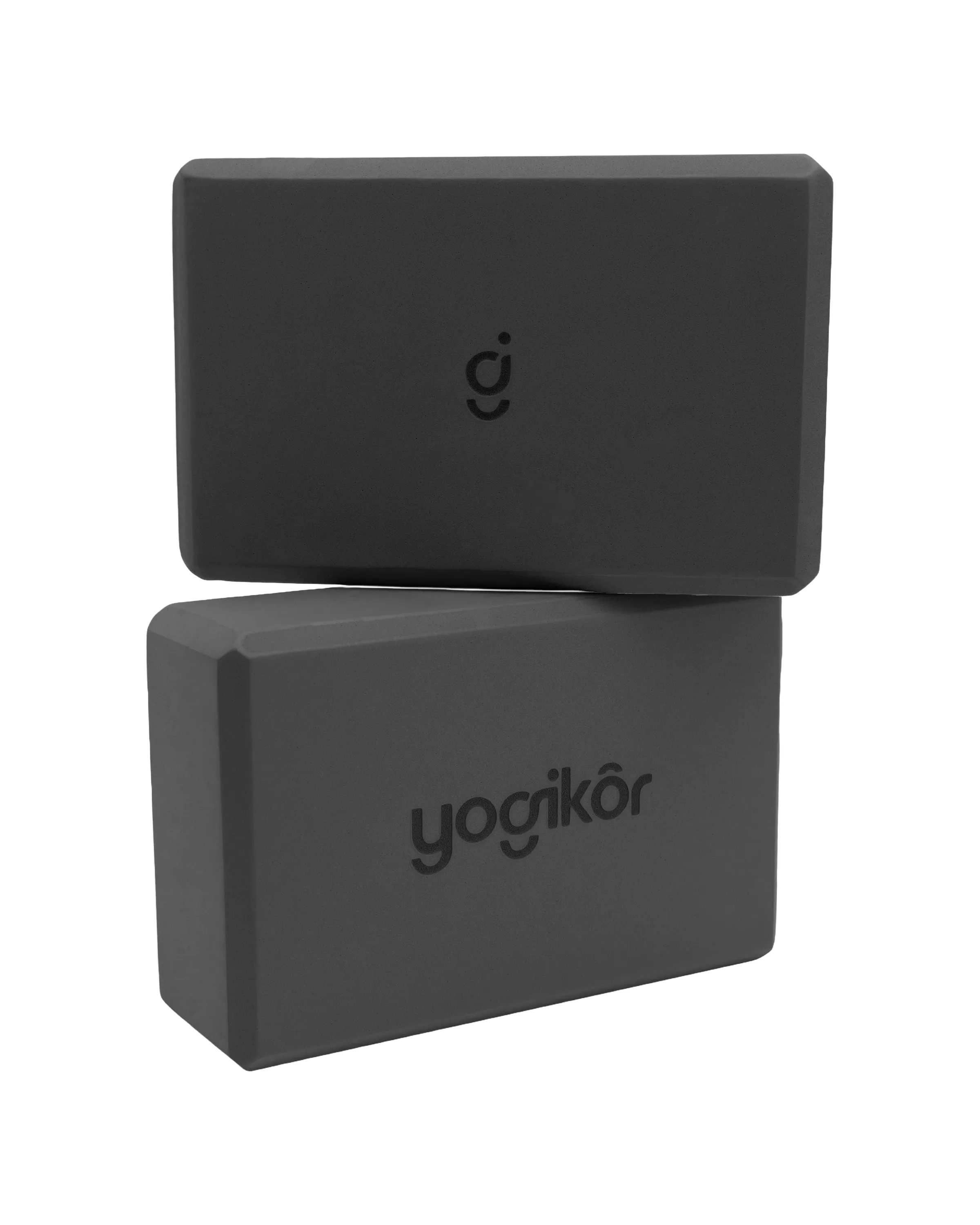 Black Elevating Yoga Blocks - Set of 2