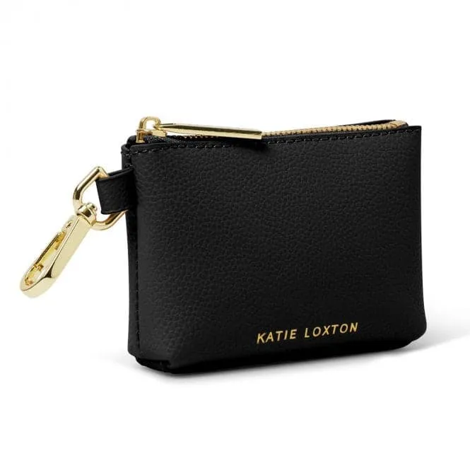 Black Evie Clip On Purse KLB2878