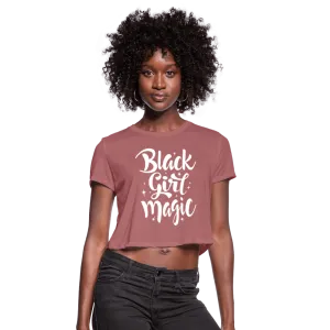 Black Girl Magic Women's Crop Top (Style 2)