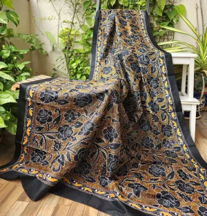 BLACK GOLD KANTHA DUPATTA