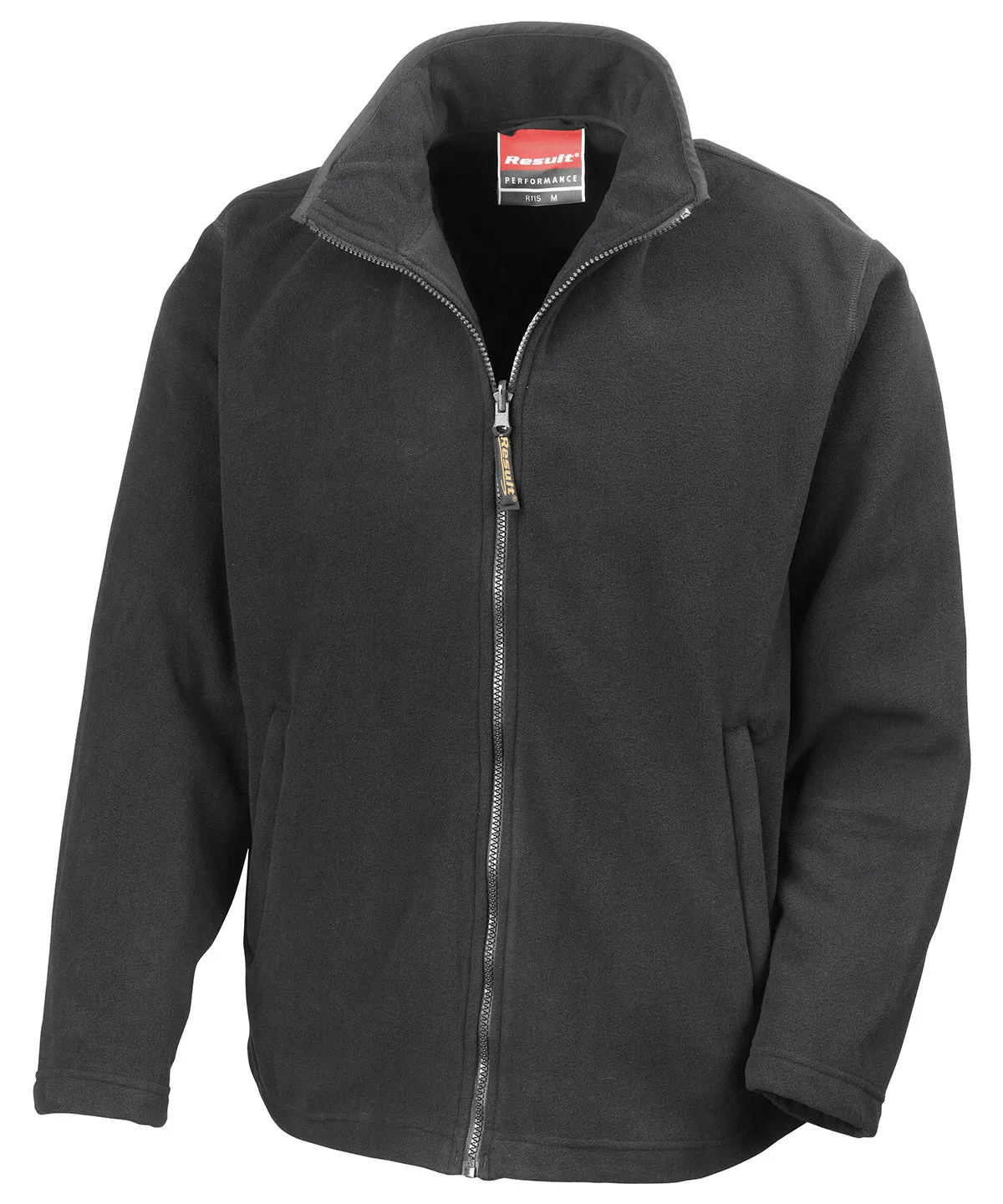 Black - Horizon high-grade microfleece jacket