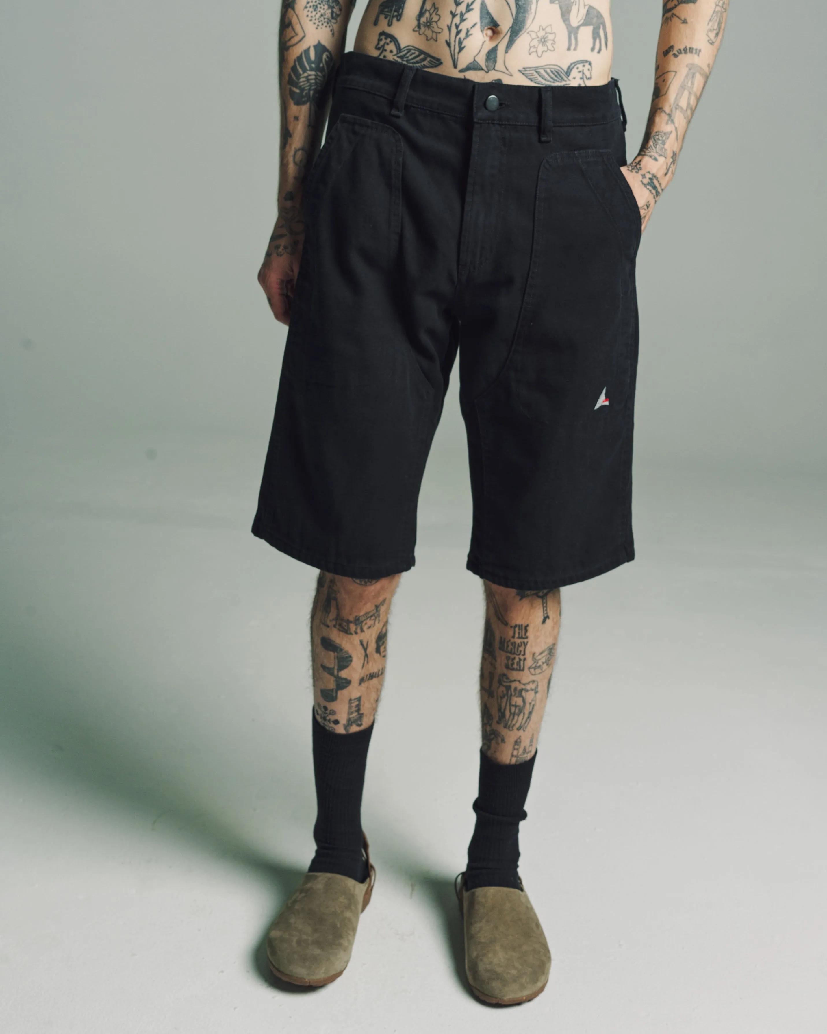 Black Hunting Shorts