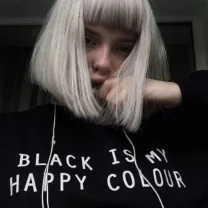 Black Is My Happy Color Sweatshirt