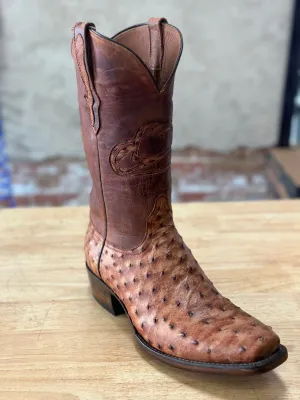 Black Jack Full Quill Ostrich Boots