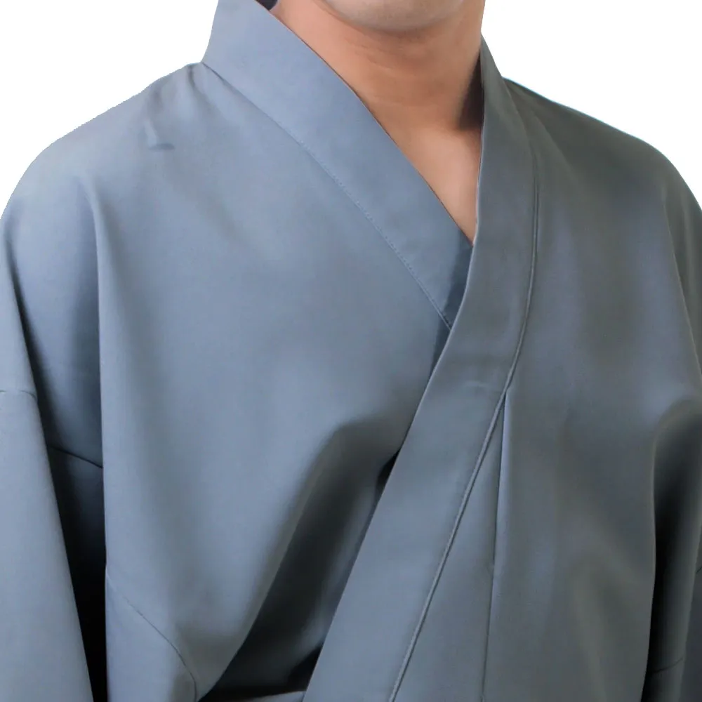 Black Kendo Japanese Men’s Yukata Kimono Robe