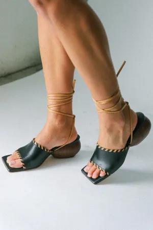 Black Kitty Sandal