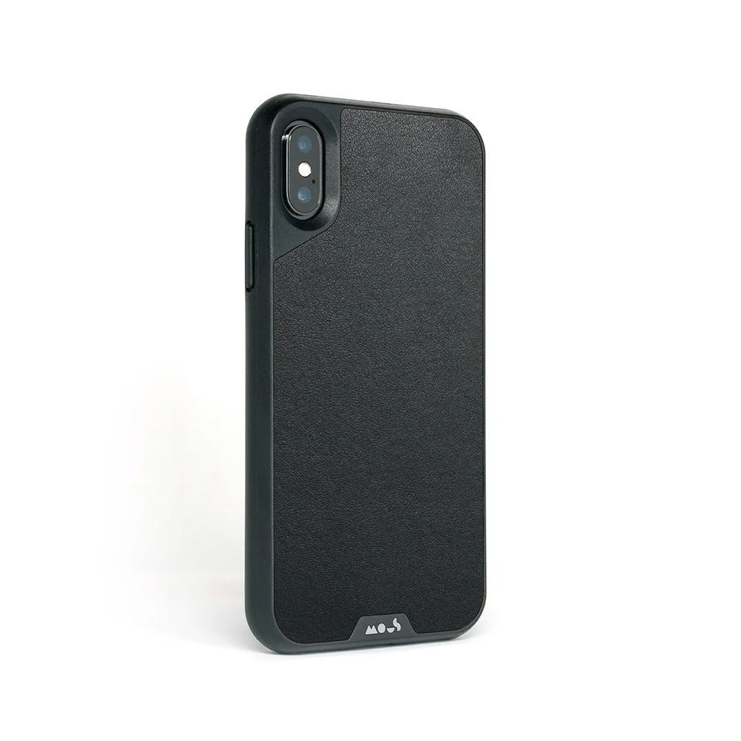 Black Leather Phone Case - Limitless 2.0