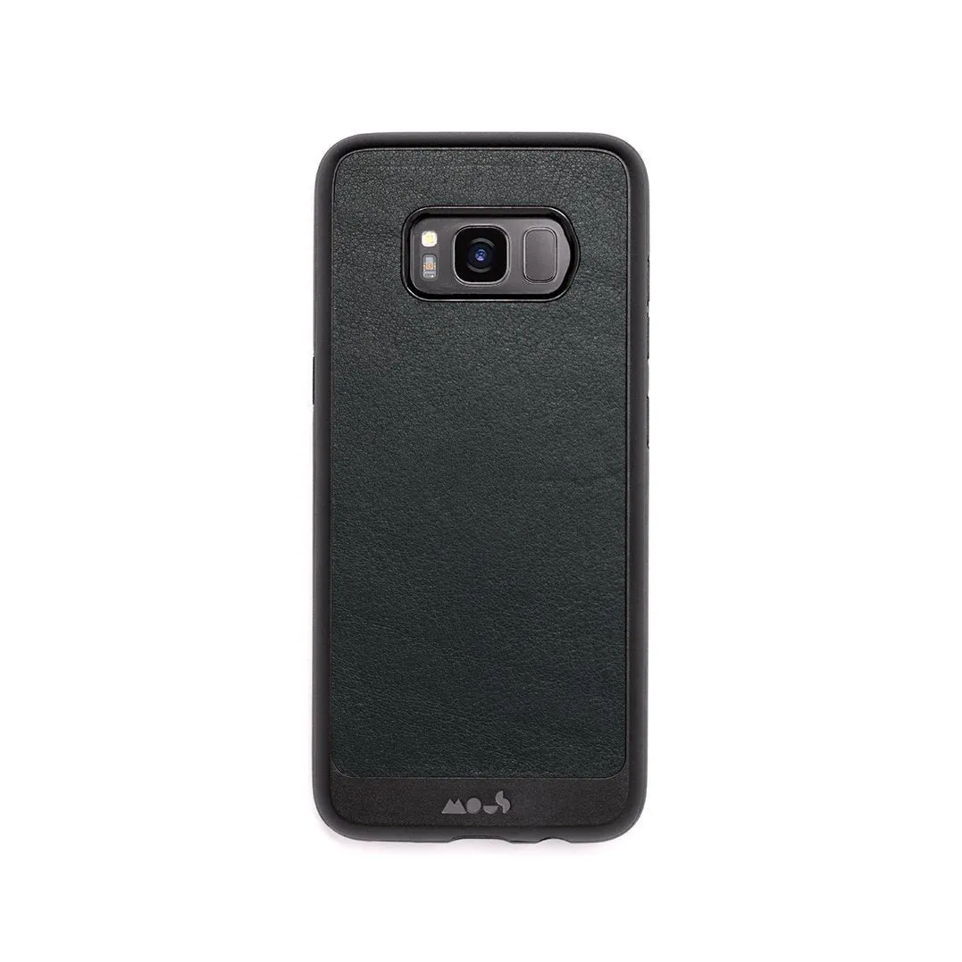 Black Leather Phone Case - Limitless 2.0