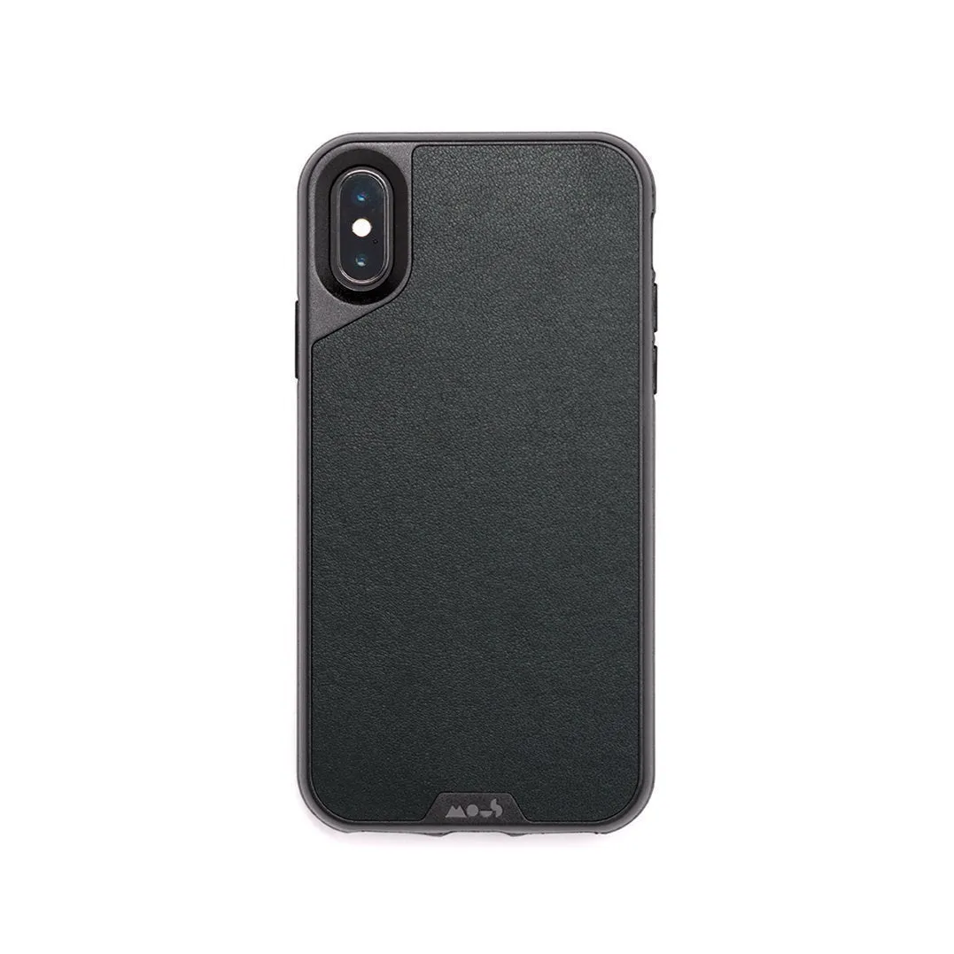 Black Leather Phone Case - Limitless 2.0