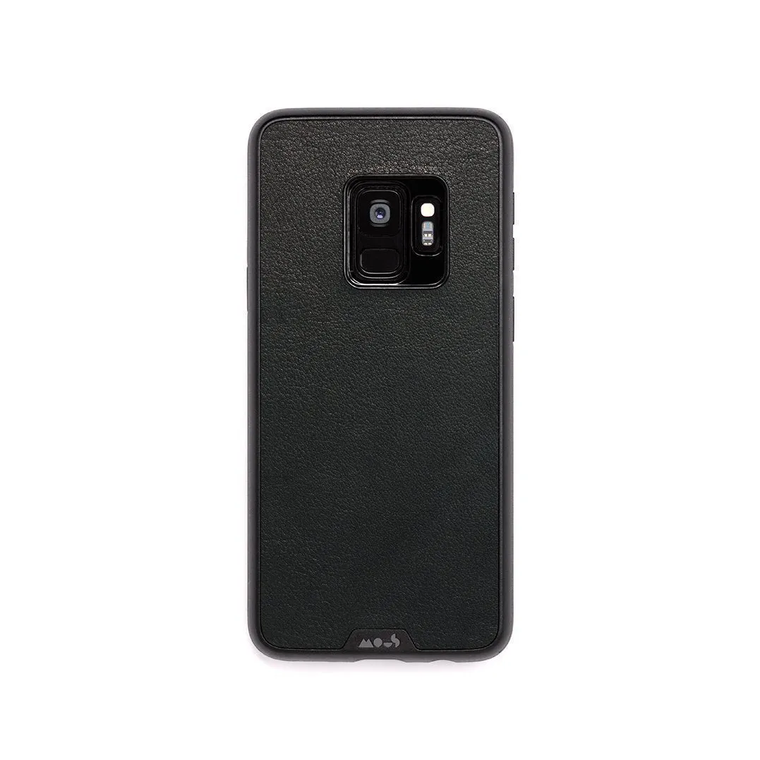 Black Leather Phone Case - Limitless 2.0