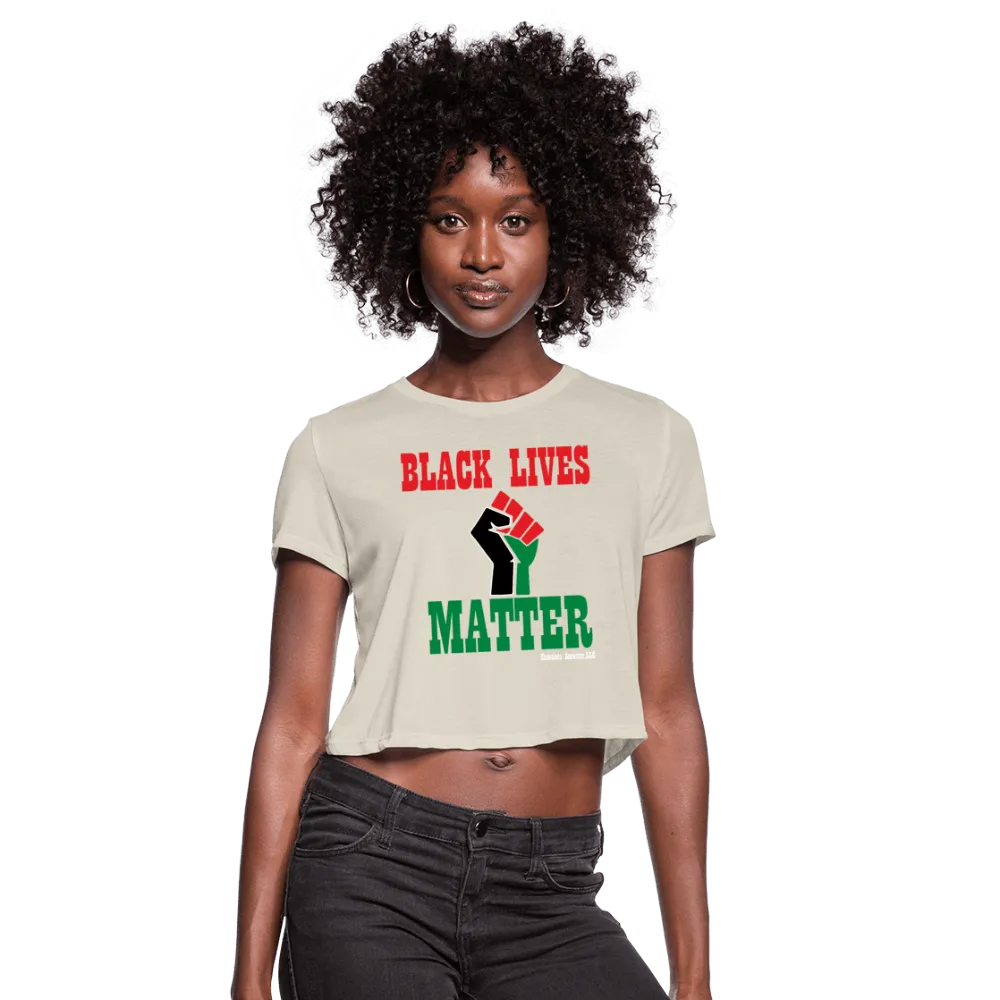 Black Lives Matter Women's Cropped T-Shirt