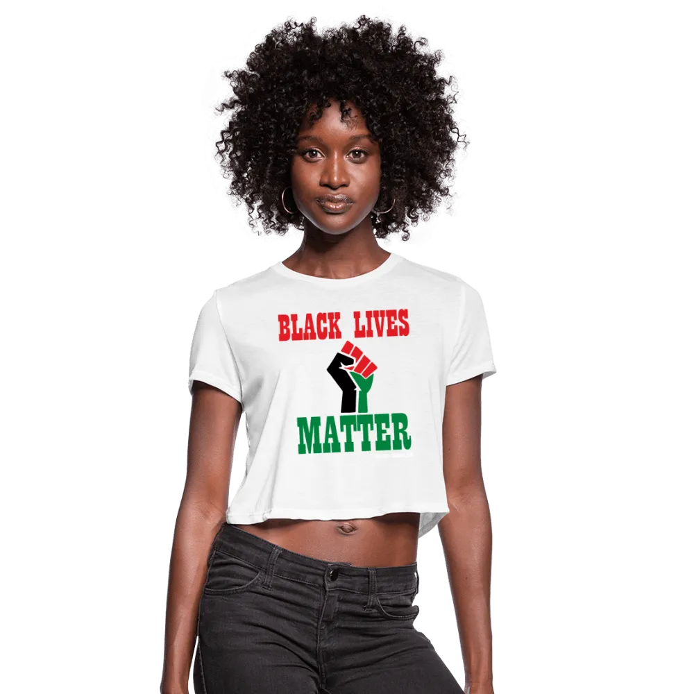 Black Lives Matter Women's Cropped T-Shirt