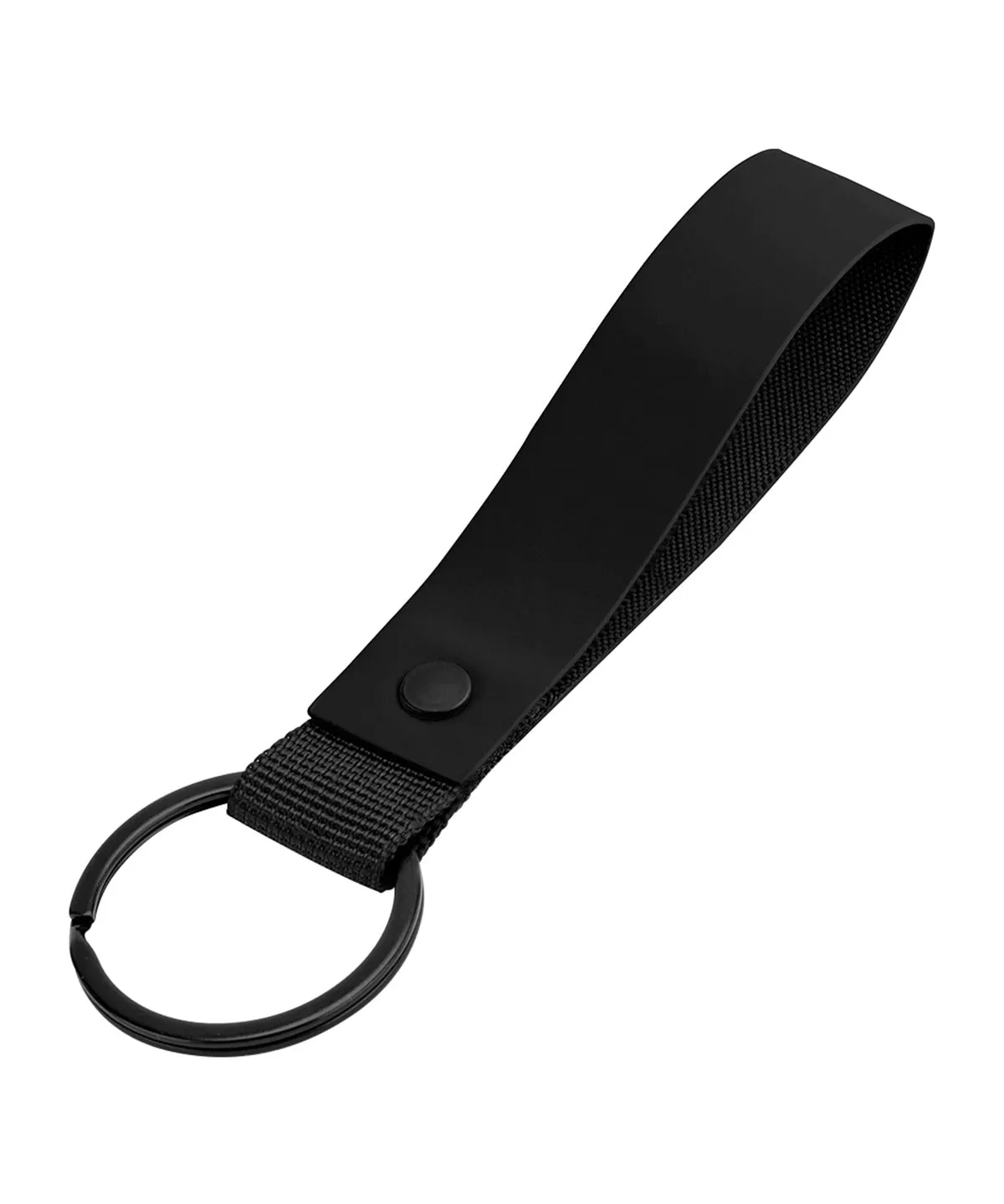 Black - Matte PU keyring