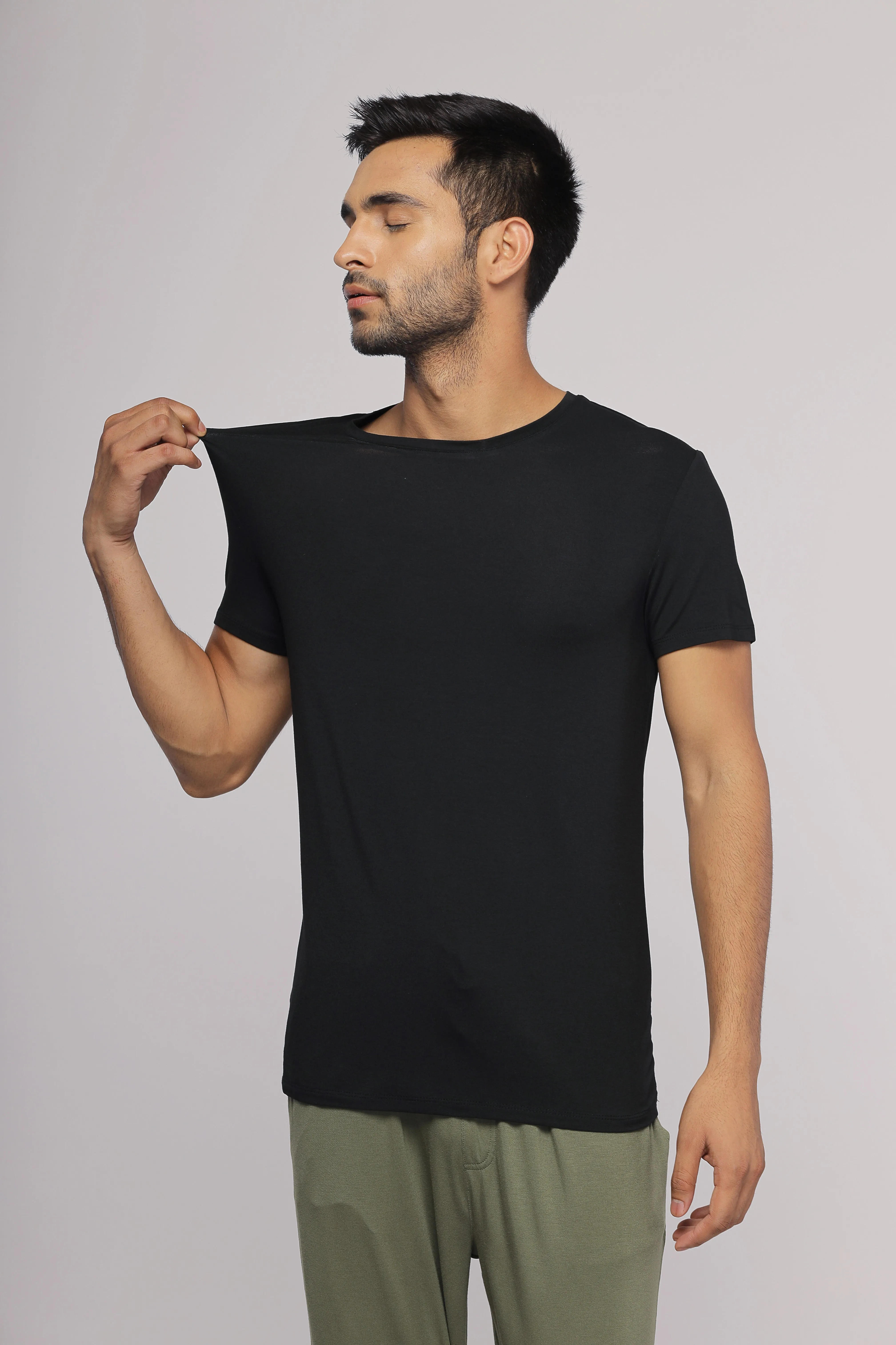 Black Mens Tee