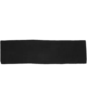 Black - Microfibre sports towel