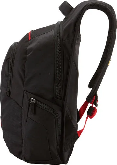 Black Nylon Backpack For Lapt