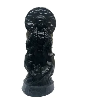 Black Obsidian Crystal Freyja Carving