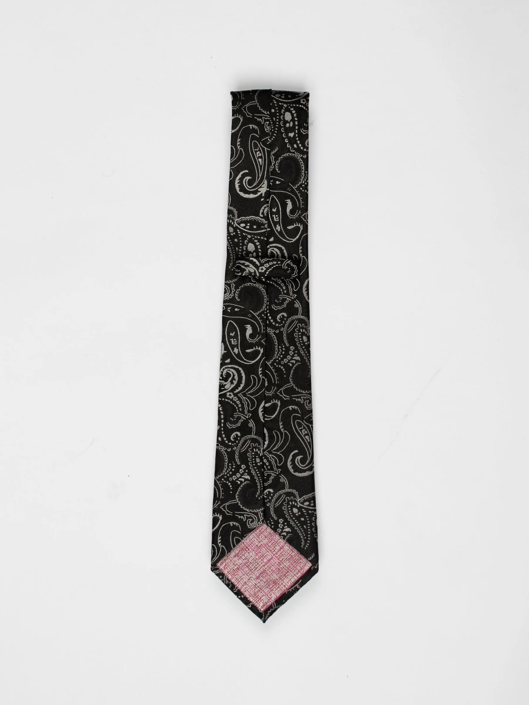 Black Paisley Tie