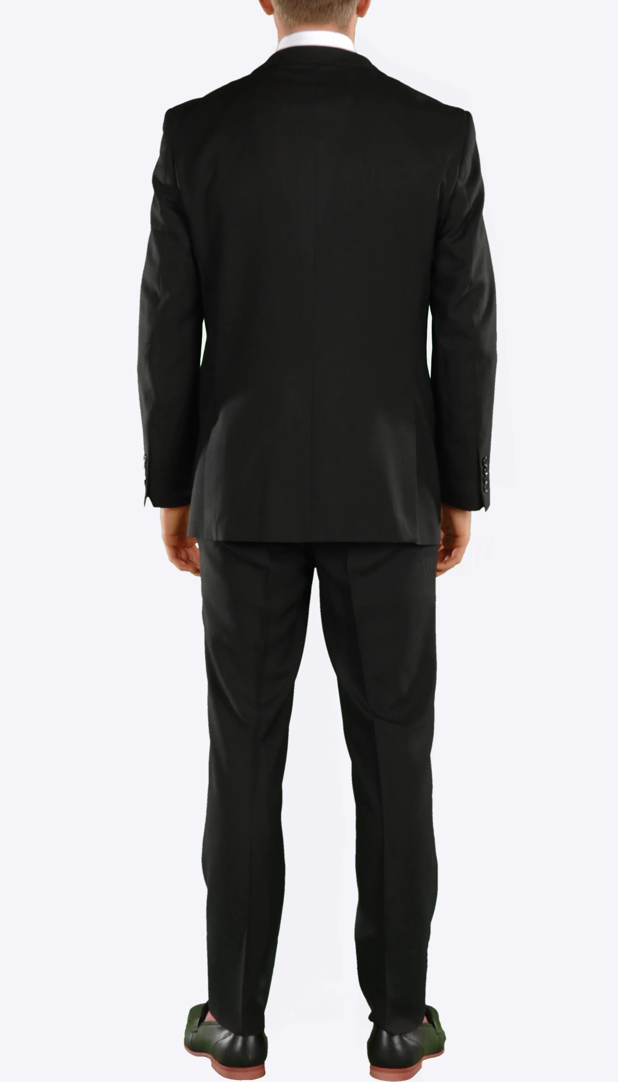 Black Regular Fit 2 Piece Suit Ford | Ferrecci USA