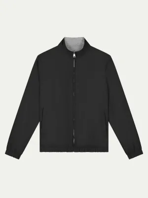 Black Reversible Resort Jacket