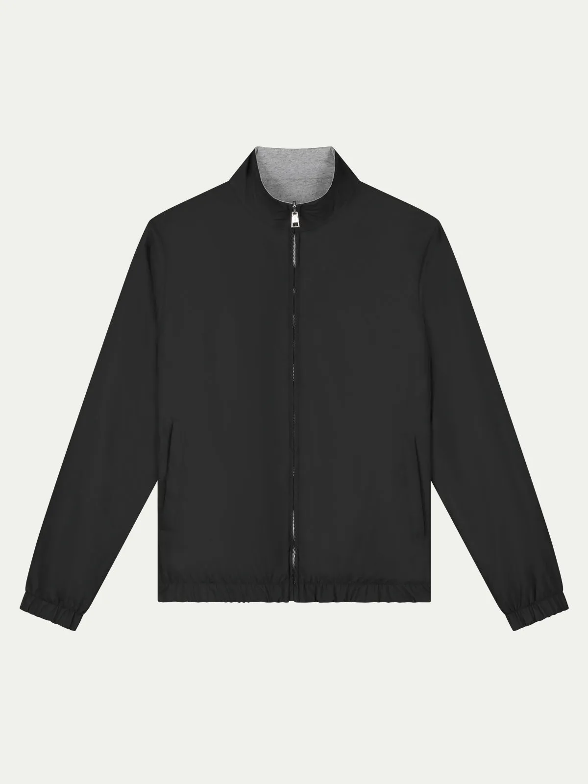 Black Reversible Resort Jacket