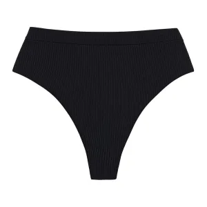 Black Rib Paulina Bikini Bottom