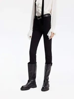 Black Skinny Leg Jeans