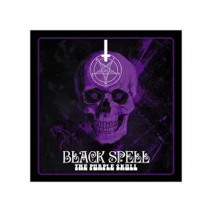 Black Spell - Purple Skull Album Cover Art Print - Unframed