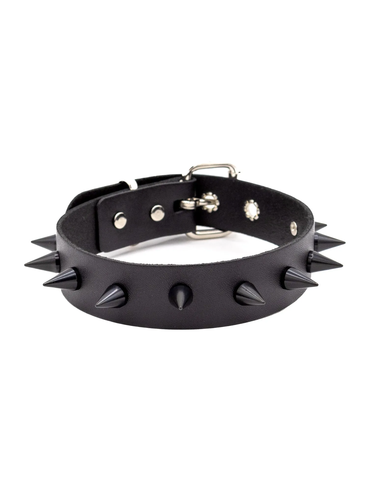 Black Spiked Choker