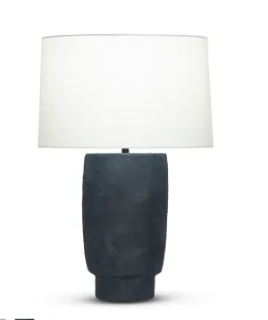 Black Stipple Lamp