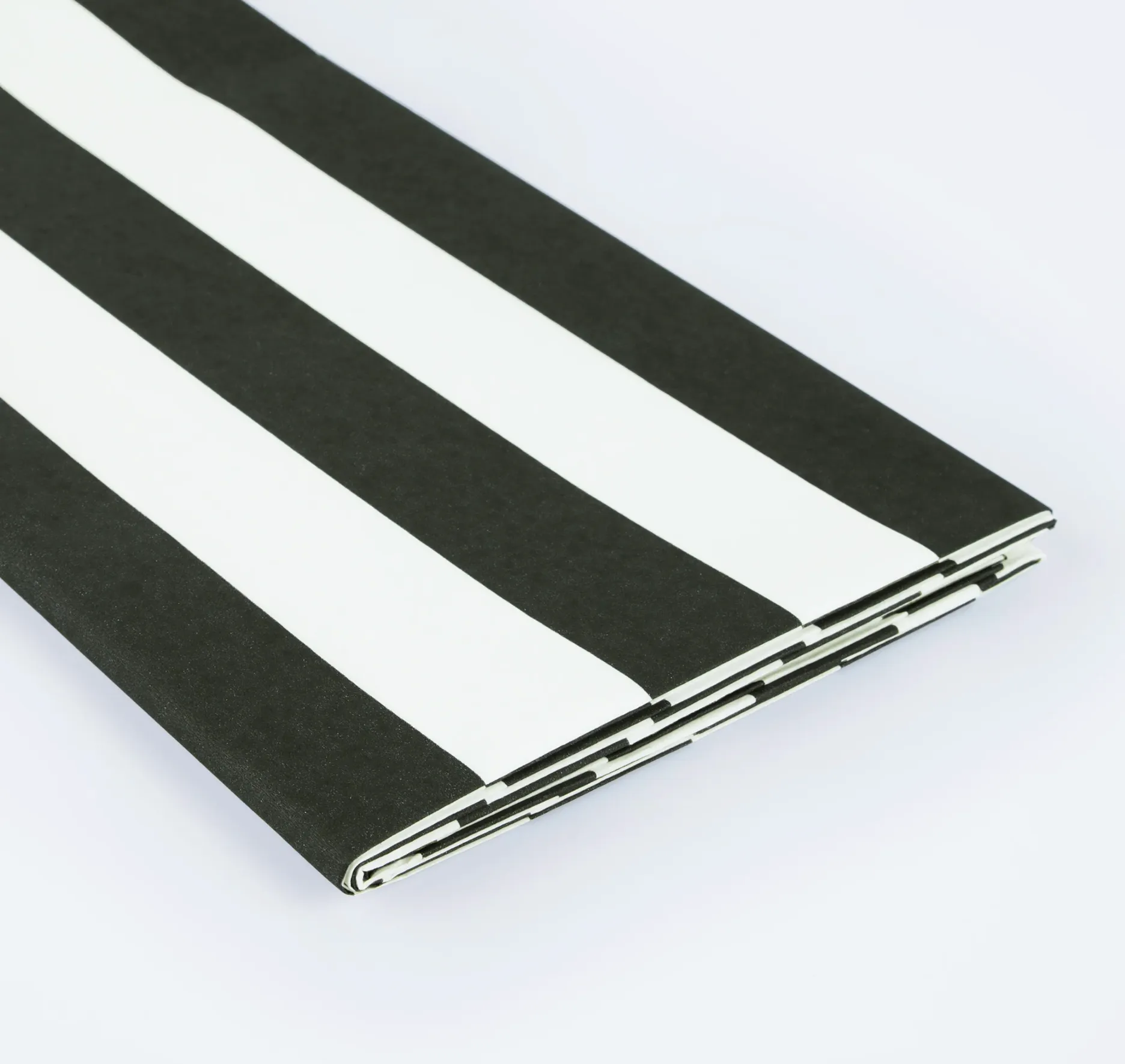 Black Striped Tablecloth