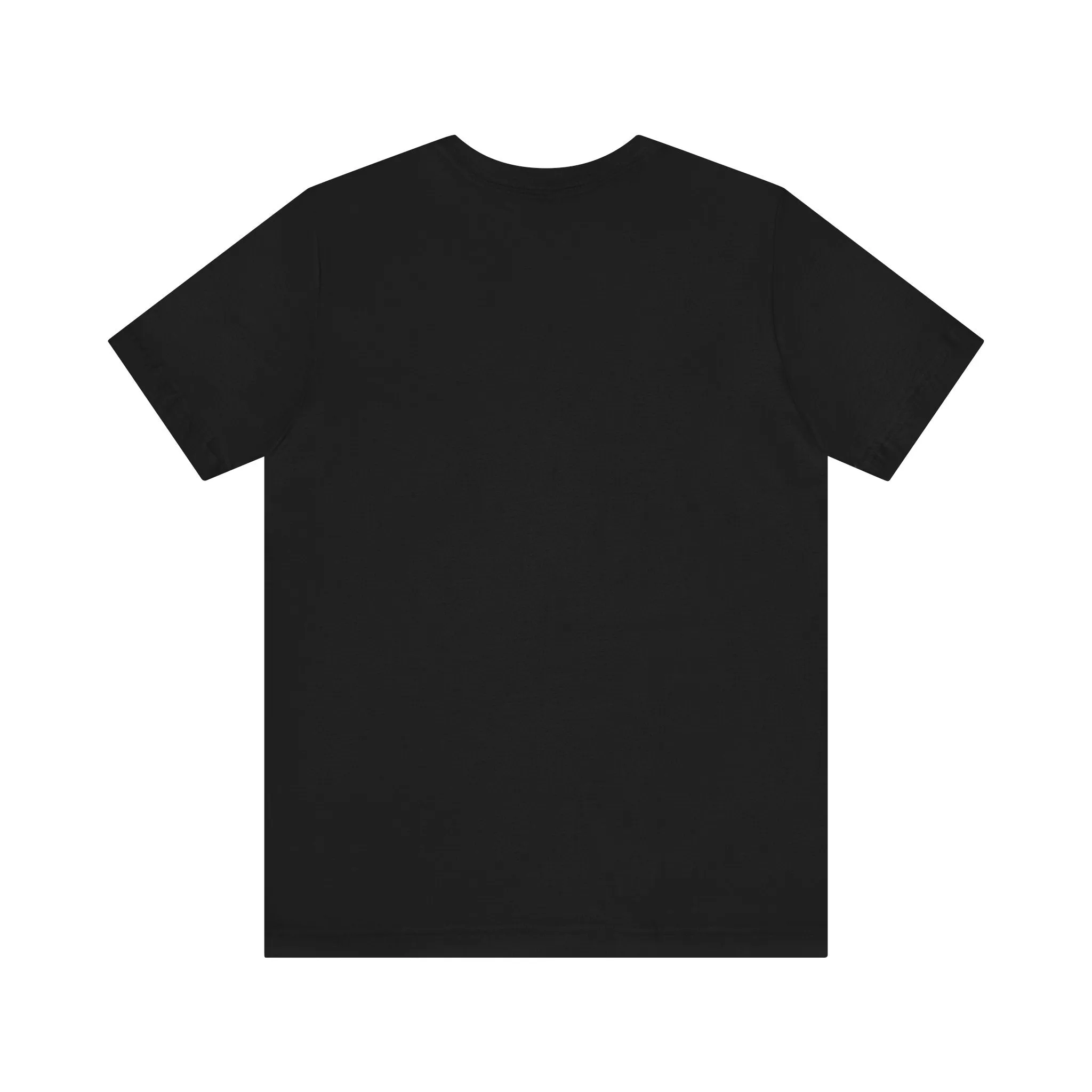 Black - Unisex Jersey Short Sleeve T Shirt - Black Royal T