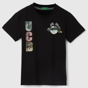 Black United Colors Of Benetton Printed T-Shirt