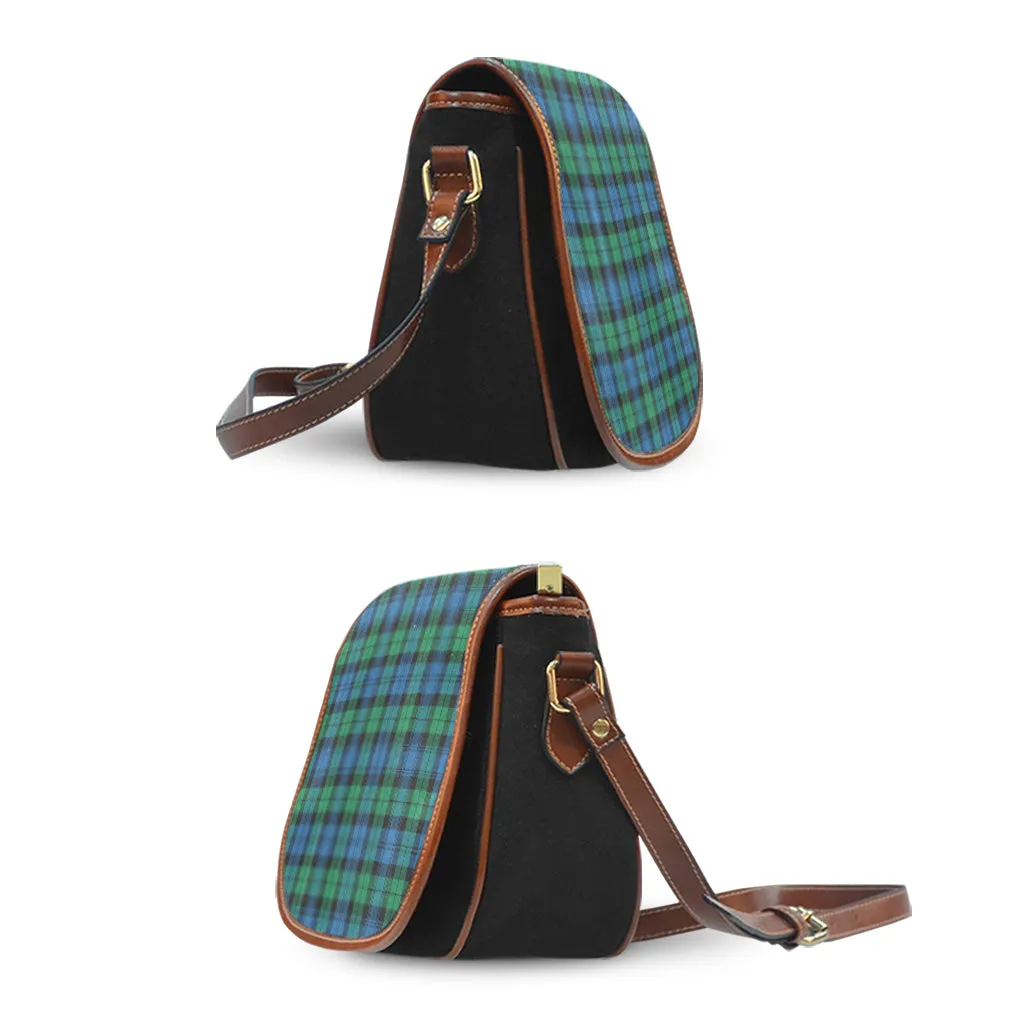 Black Watch Ancient Tartan Saddle Bag