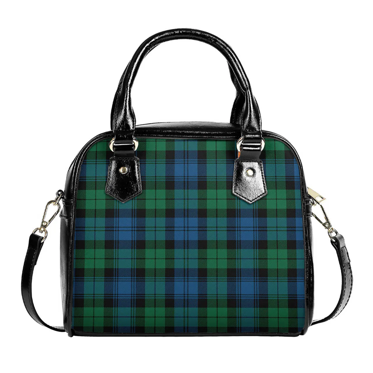 Black Watch Ancient Tartan Shoulder Handbags