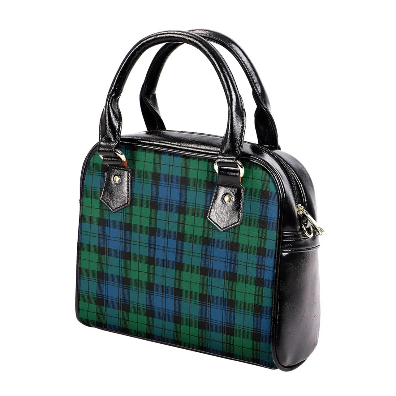 Black Watch Ancient Tartan Shoulder Handbags